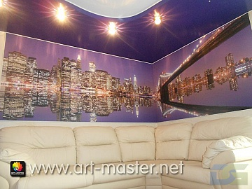 фотопечать на стене